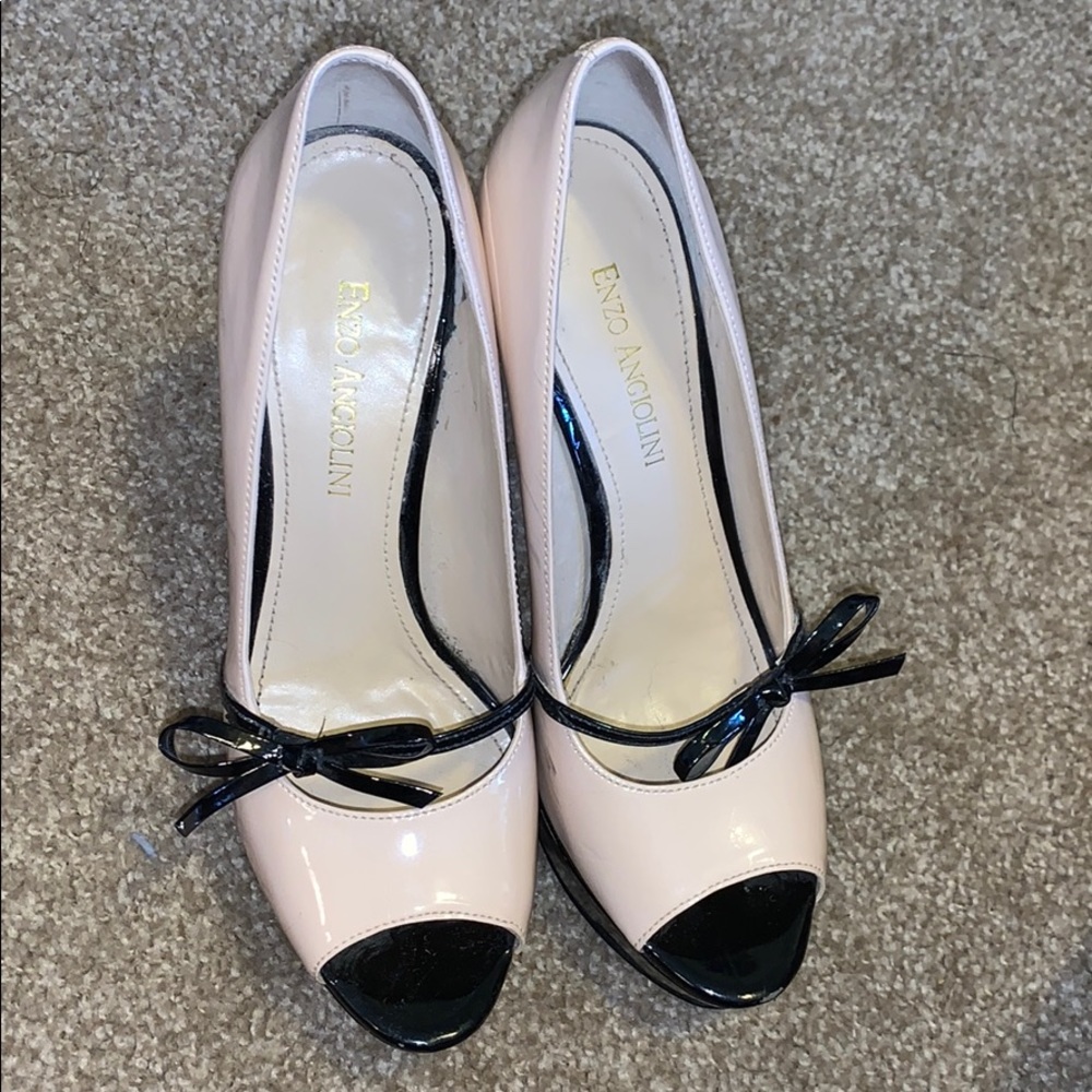 Hot Nude Pink & Black Heels from Nordstrom’s